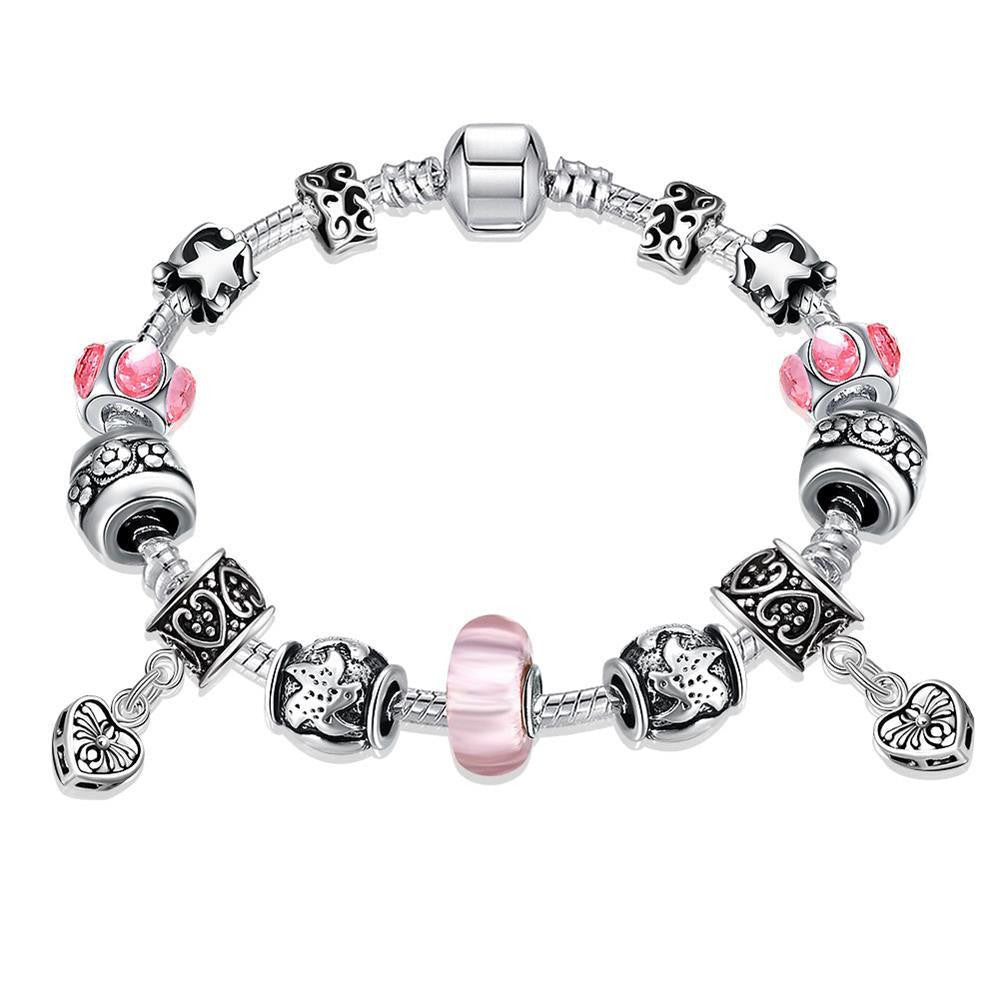 Starfish and Hearts - Pandora Inspired Bracelet